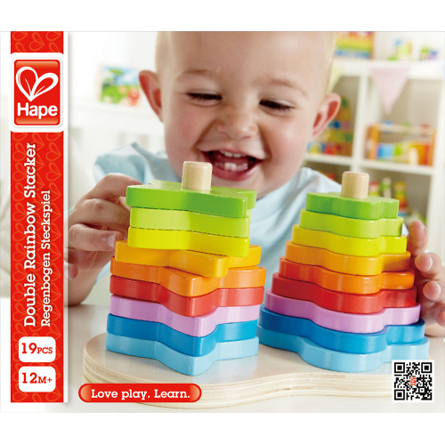 Double Rainbow Stacker (6 pcs/crt)