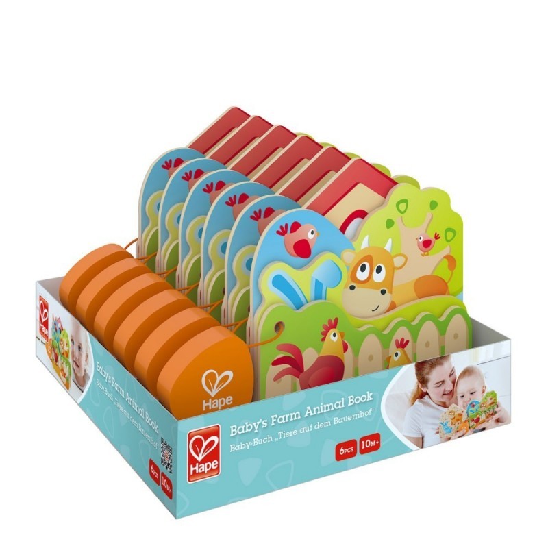 Baby's Farm Animal Book (6 pcs/crt)