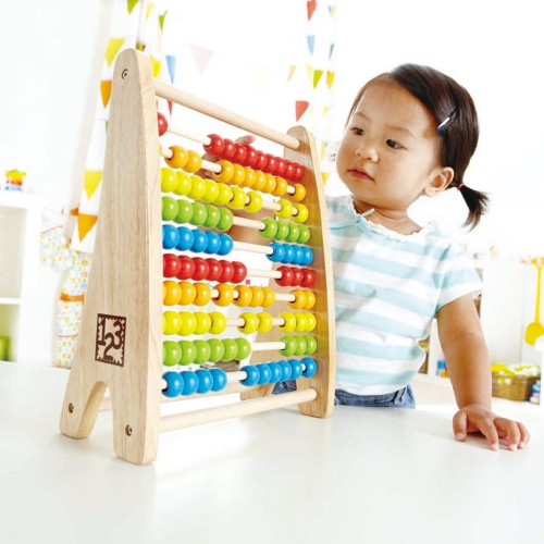 Rainbow Bead Abacus (8 pcs/crt)