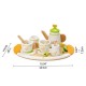 Tea Set for Two (12 pcs/crt)