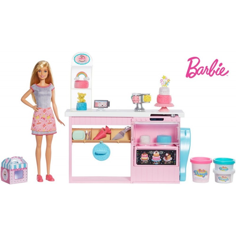 Barbie Cake Decorating Playset  Colisage: 3 pcs