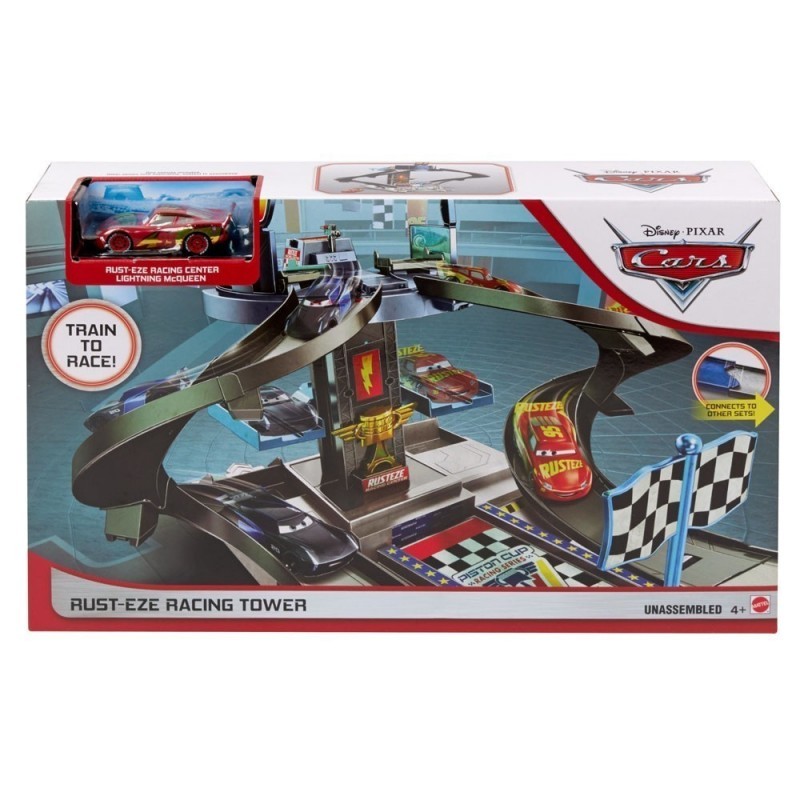 Disney Pixar Cars Rust-eze Racing Tower  Colisage: 3 pcs