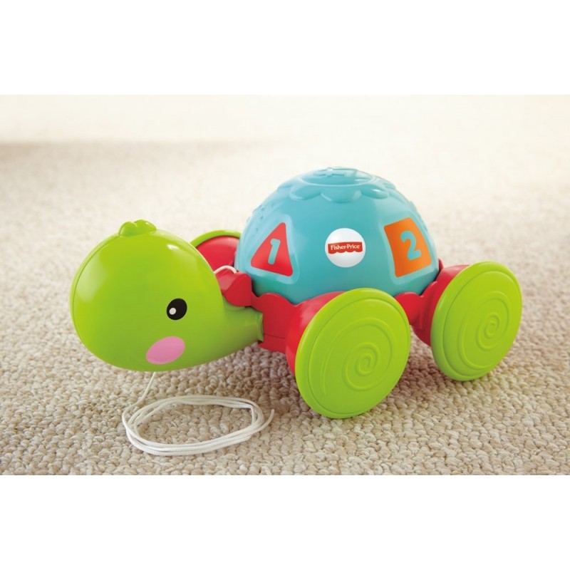 Fisher-Price Pull-Along Turtle  Colisage: 3 pcs