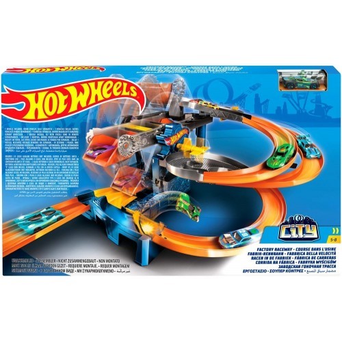HOT WHEELS Raceway usine ultime Playset  Colisage: 4 pcs