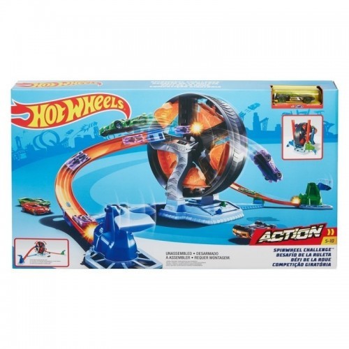 Hot Wheels Spinwheel Challenge Play Set  Colisage: 4 pcs