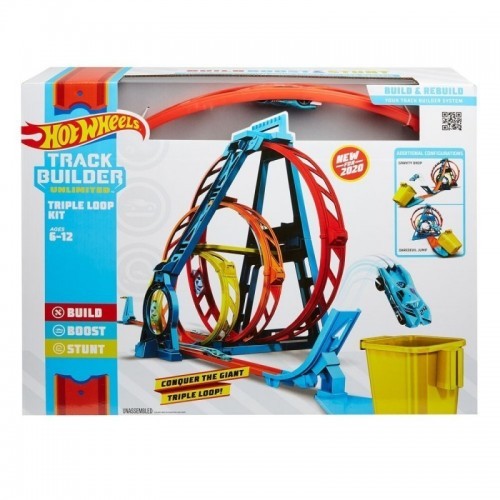 Hot Wheels Track Builder Unlimited Triple Loop Kit  Colisage: 2 pcs