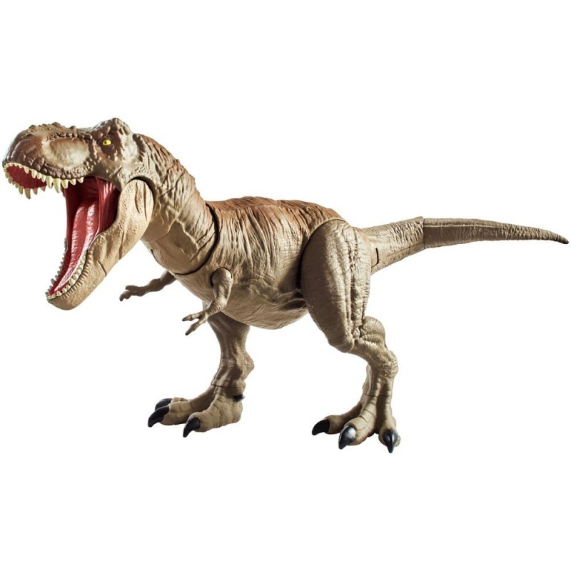JURASSIC WORLD BITE 'N FIGHT TYRANNOSAURUS REX  Colisage: 2 pcs