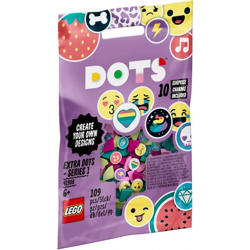 41908 Tuiles de décoration DOTS - Série 1    Colisage: 22 pcs