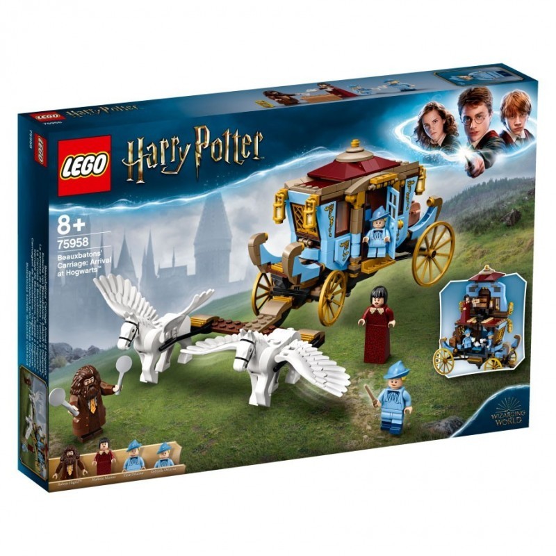 75958 Le carrosse de Beauxbâtons : l'arrivée à Poudlard    Colisage: 4 pcs