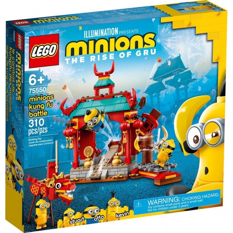 75550 Minions Kung Fu Battle    Colisage: 4 pcs