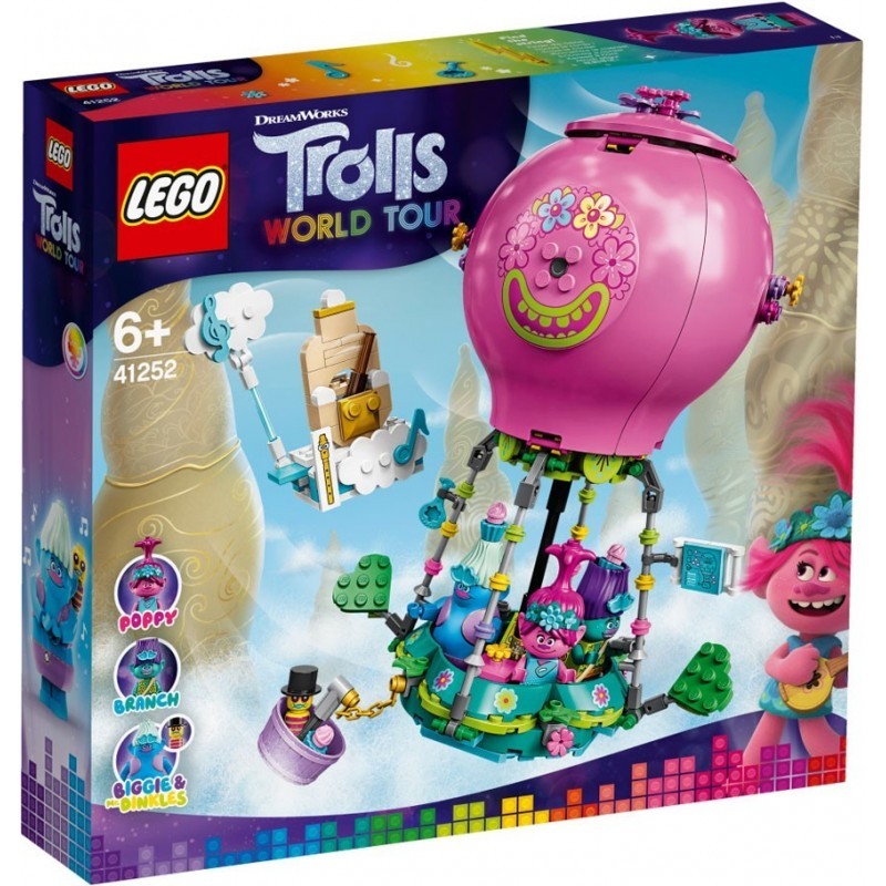 41252 Les aventures en montgolfière de Poppy    Colisage: 4 pcs