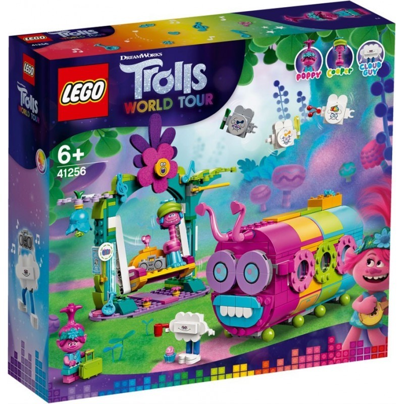 41256 Le bus chenille arc-en-ciel    Colisage: 3 pcs