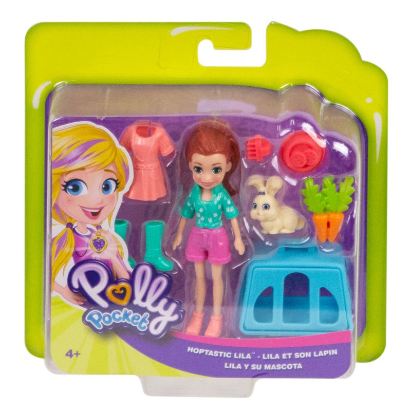 POLLY PPCKET LILA/PET ACY (LATAM)  Colisage: 6 pcs