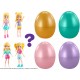 POLLY POCKET POLLY/SUNSHINE/BOWS SURPRISE EGG  Colisage: 12 pcs