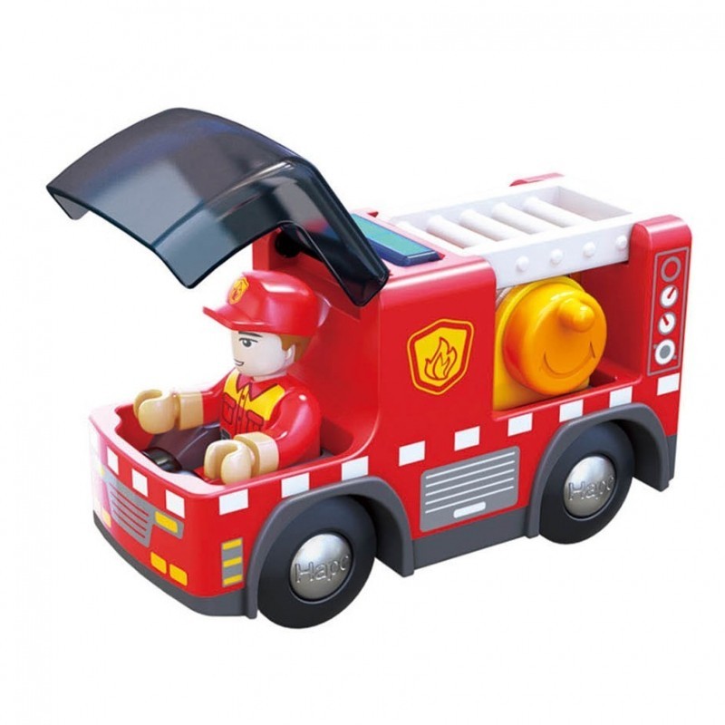 Camion de pompier avec sirene