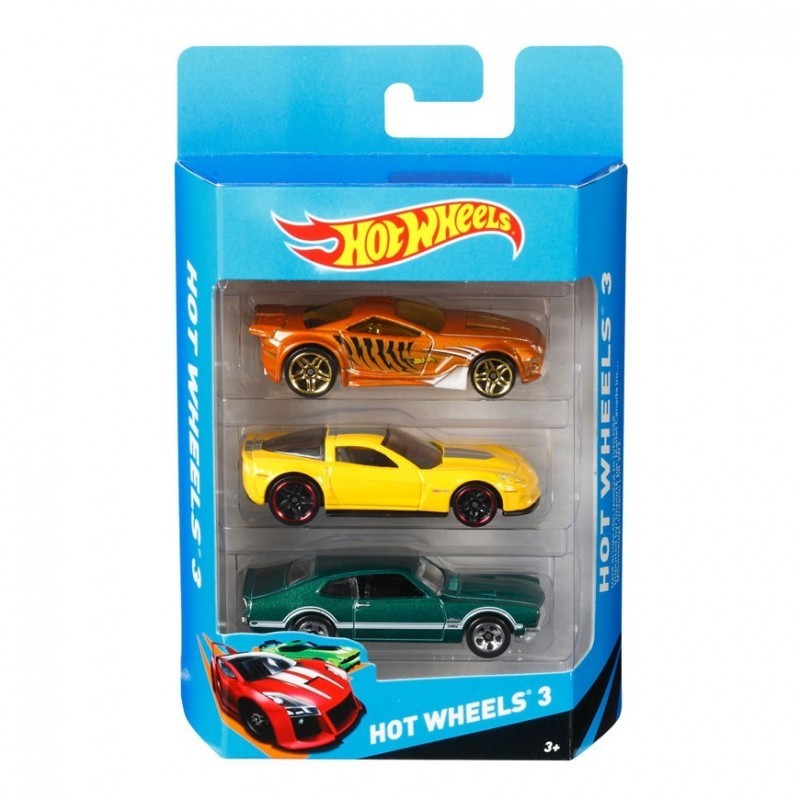 Pack 3 voitures Hot Wheels