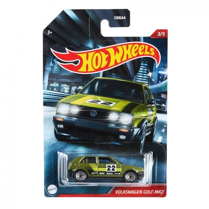 Hot Wheels Cult Racers Volkswagen Golf MK2